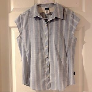 Patagonia Light Blue Button Down Shirt
